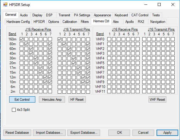 PowerSDR filter